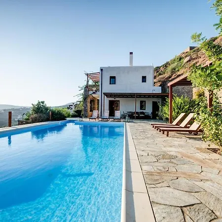 Villa Aggelikes Luxury With Private Pool & Amazing Sea View
