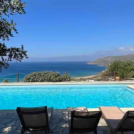 Aggelikes Luxury With Private Pool & Amazing Sea View * Kipri (Andros)