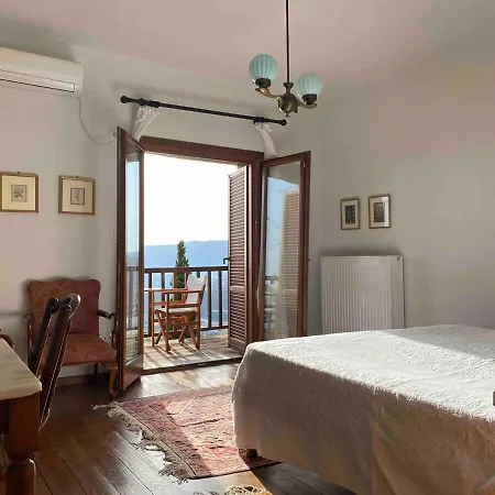 Aggelikes Luxury With Private Pool & Amazing Sea View *